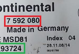 BMW  - 3-Serie E91 vanaf 2004 Motor ECU reparatie